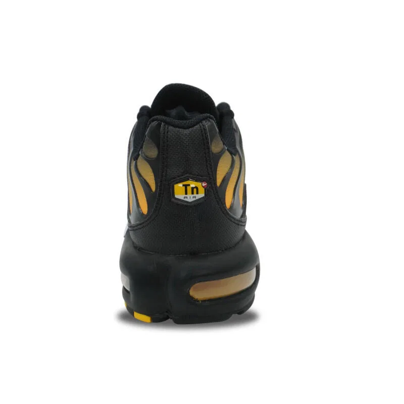 Детские кроссовки с амортизацией Nike Air Max Plus TN, Black University Gold, Schwarz — фото 4