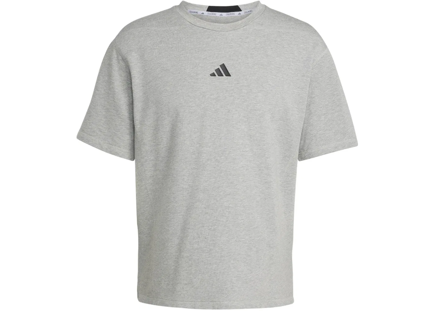 Мужская футболка с принтом D4T Tee Adidas, цвет Medium Grey Heather