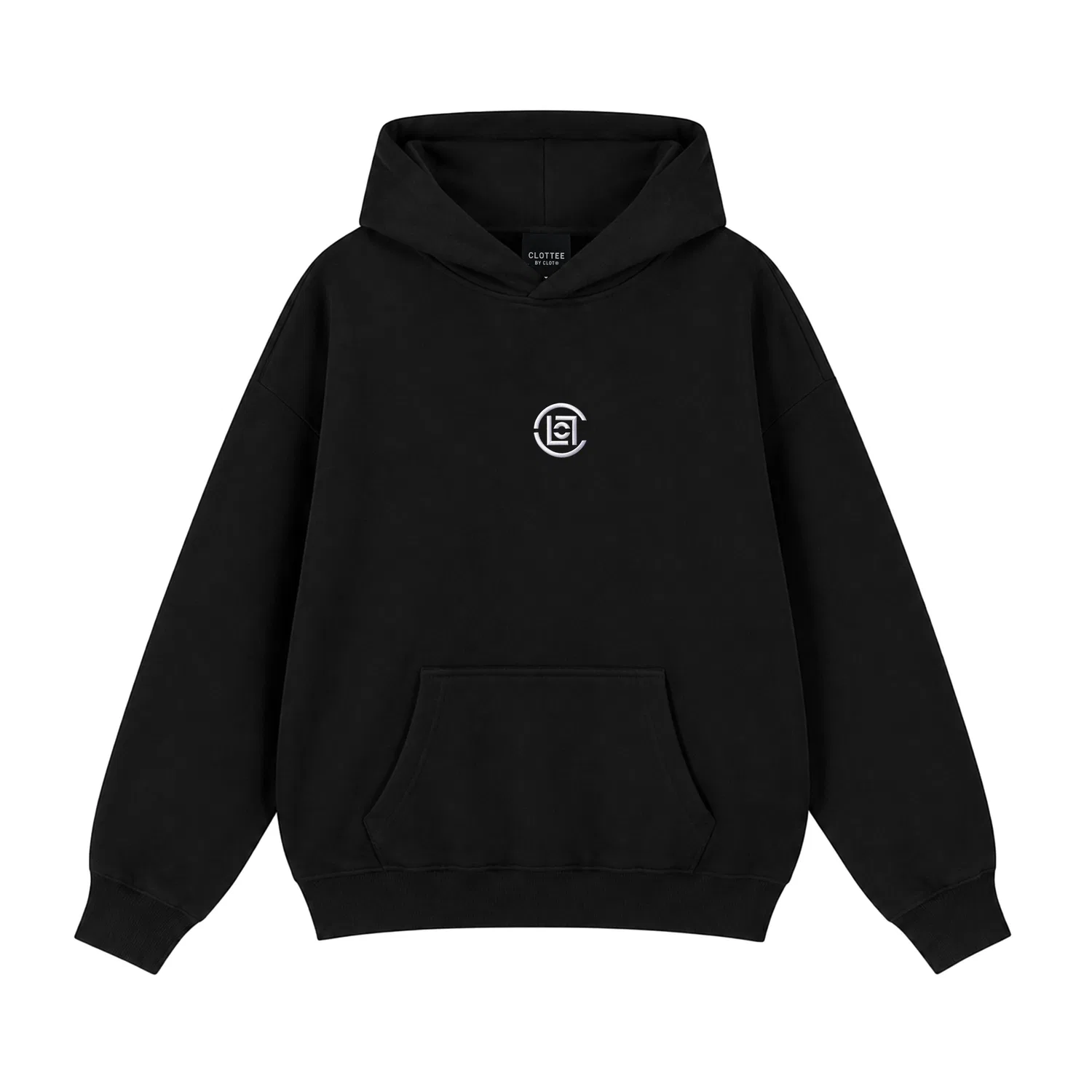 Детское худи с принтом CLOT, Dark Heather Gray-Leopard Print Black — фото 4