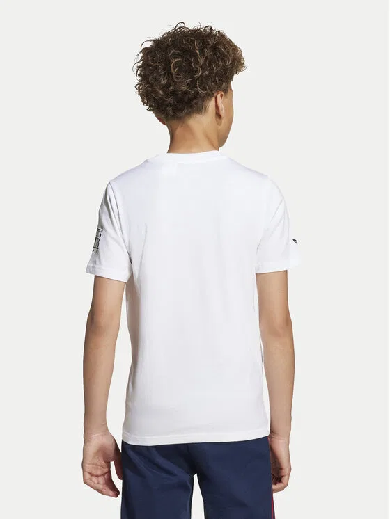 Футболка regular fit Graphic Adidas, белый — фото 3