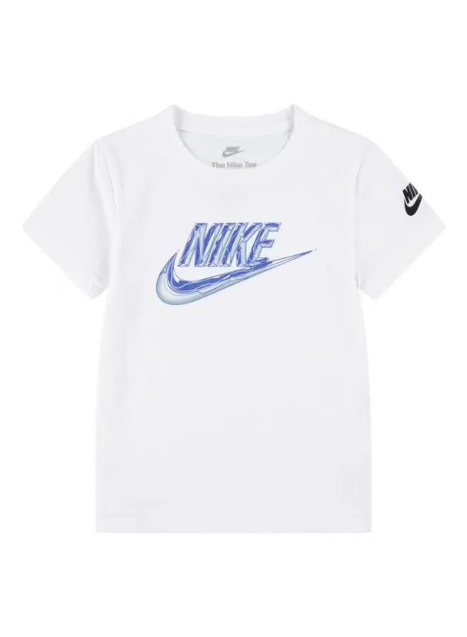 Футболка с коротким рукавом с графическим принтом Futura Nike, белый