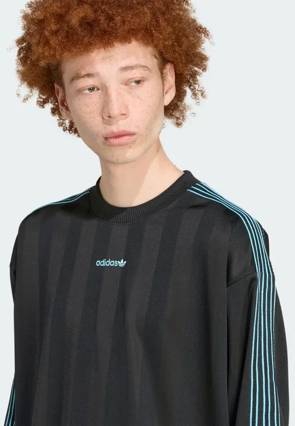 Топ с длинными рукавами Adidas Originals, черный — фото 3