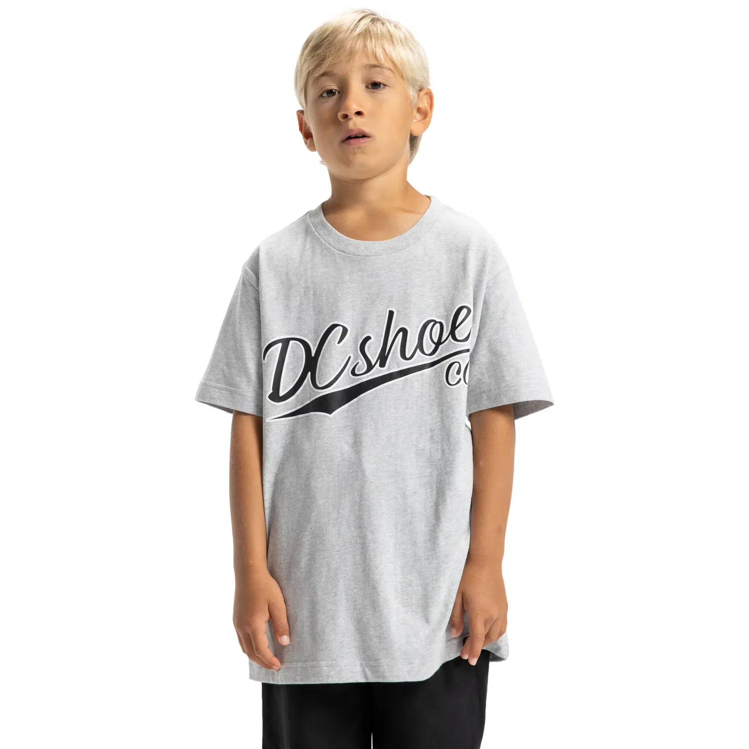 Детская футболка с коротким рукавом Substitute DC Shoes, Gris Claro