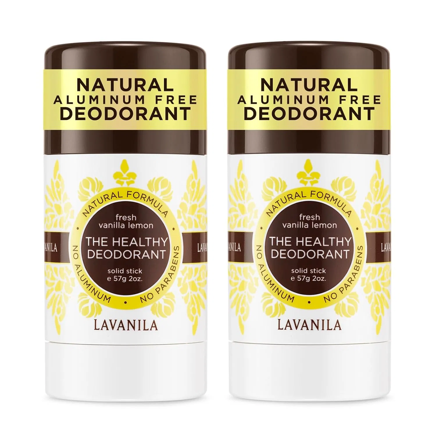 Дезодорант Lavanila The Healthy Vanilla Lavender, 2 шт, 59 мл, Лаванда