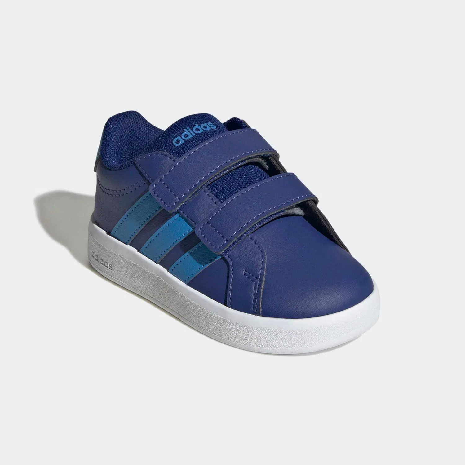 Детские кроссовки классические Grand Court 3.0 Adidas Sportswear, Mystery Ink/Lucid Ray Blue