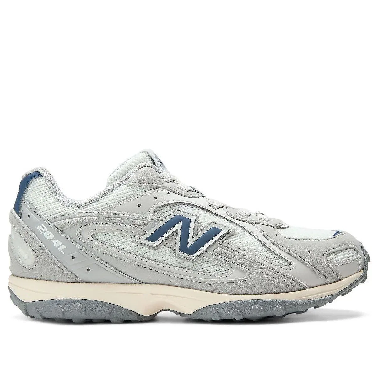 Детские кроссовки с шнуровкой New Balance 204L, серый — фото 2