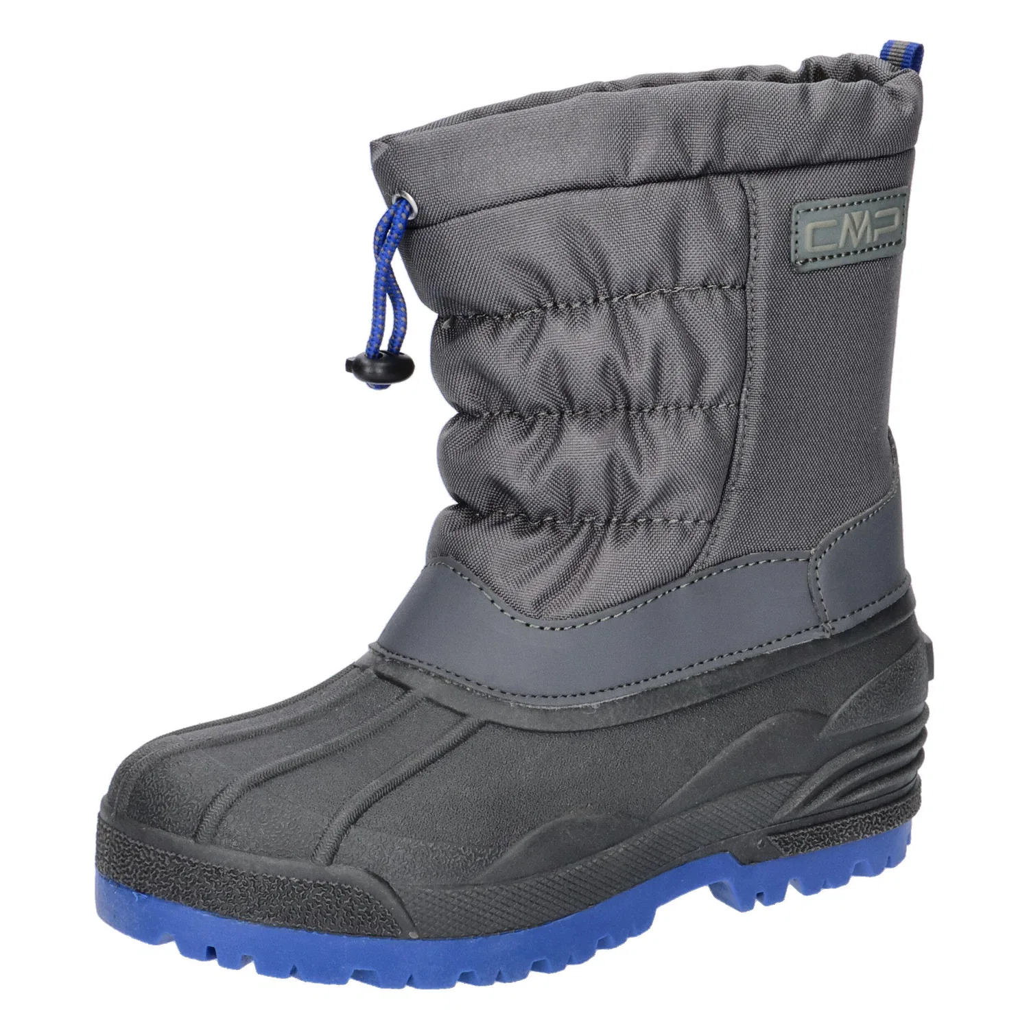 Детские зимние ботинки с высоким голенищем CMP Kids Hanki 3.0, Grau / Schwarz / Mediterranes Blau