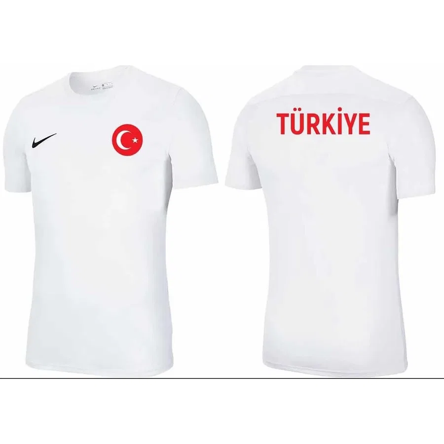 Футболка с коротким рукавом Nike Türkiye Milli Takım Forma B-0, Белый — фото 3