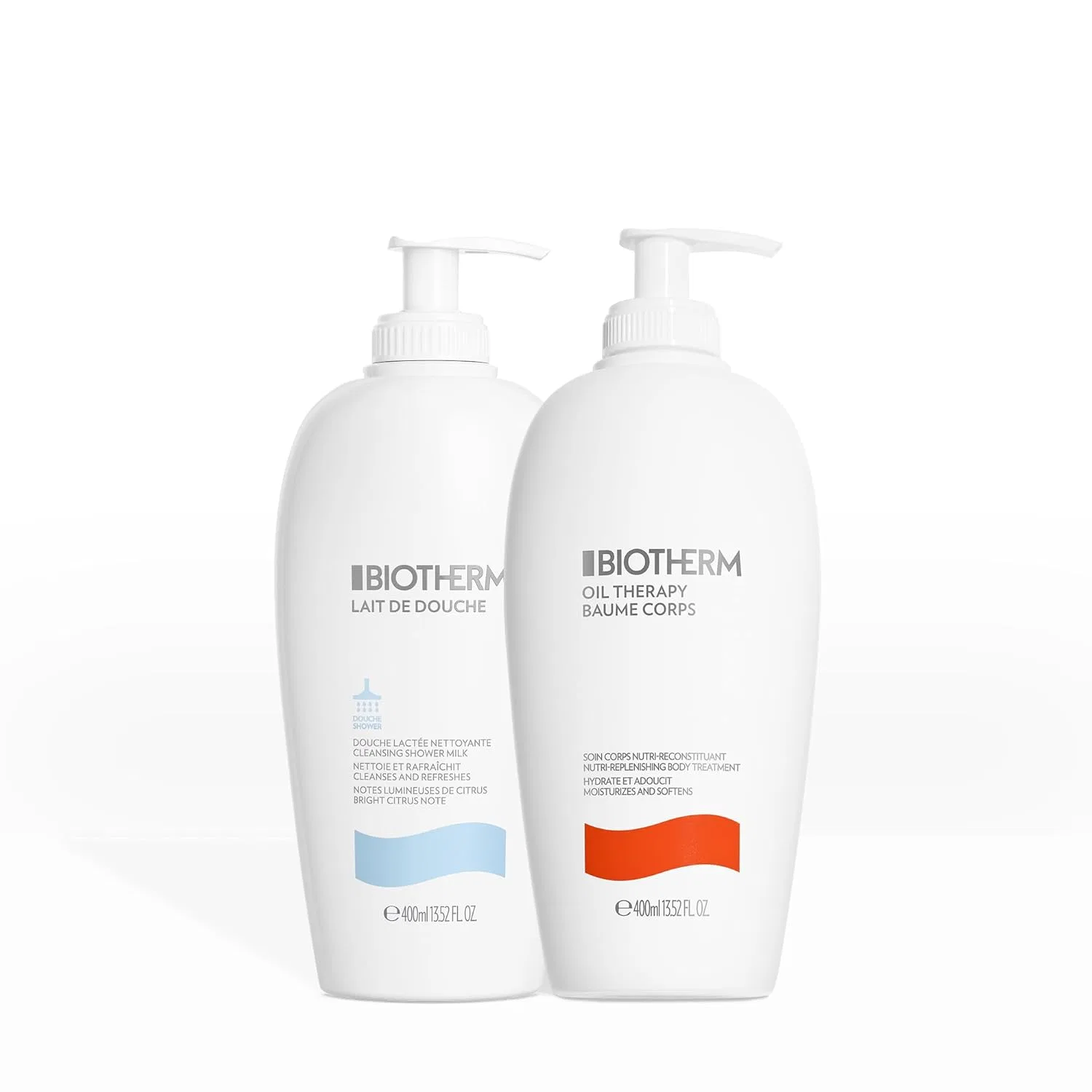 Дуэт для душа и тела, Biotherm, 400 мл + 400 мл