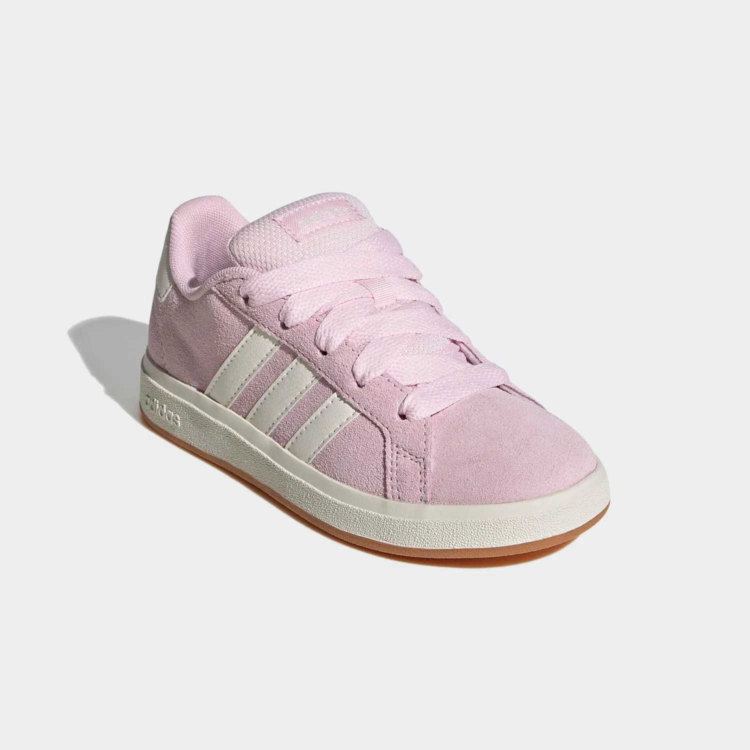 Детские кеды с дизайном в стиле Campus 00 Adidas Sportswear, Clear Pink/Off White