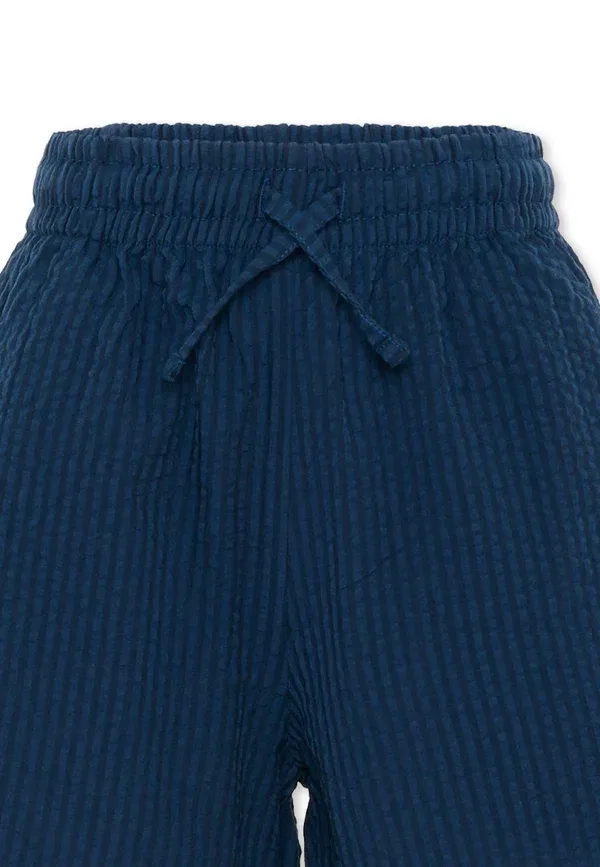 Шорты хлопковые Shorts Molo, синий — фото 3