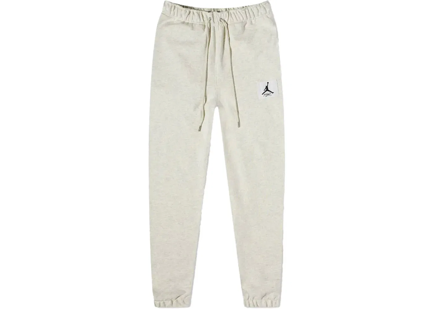 Мужские спортивные штаны из футера с принтом Sweatpants Nike, Oatmeal
