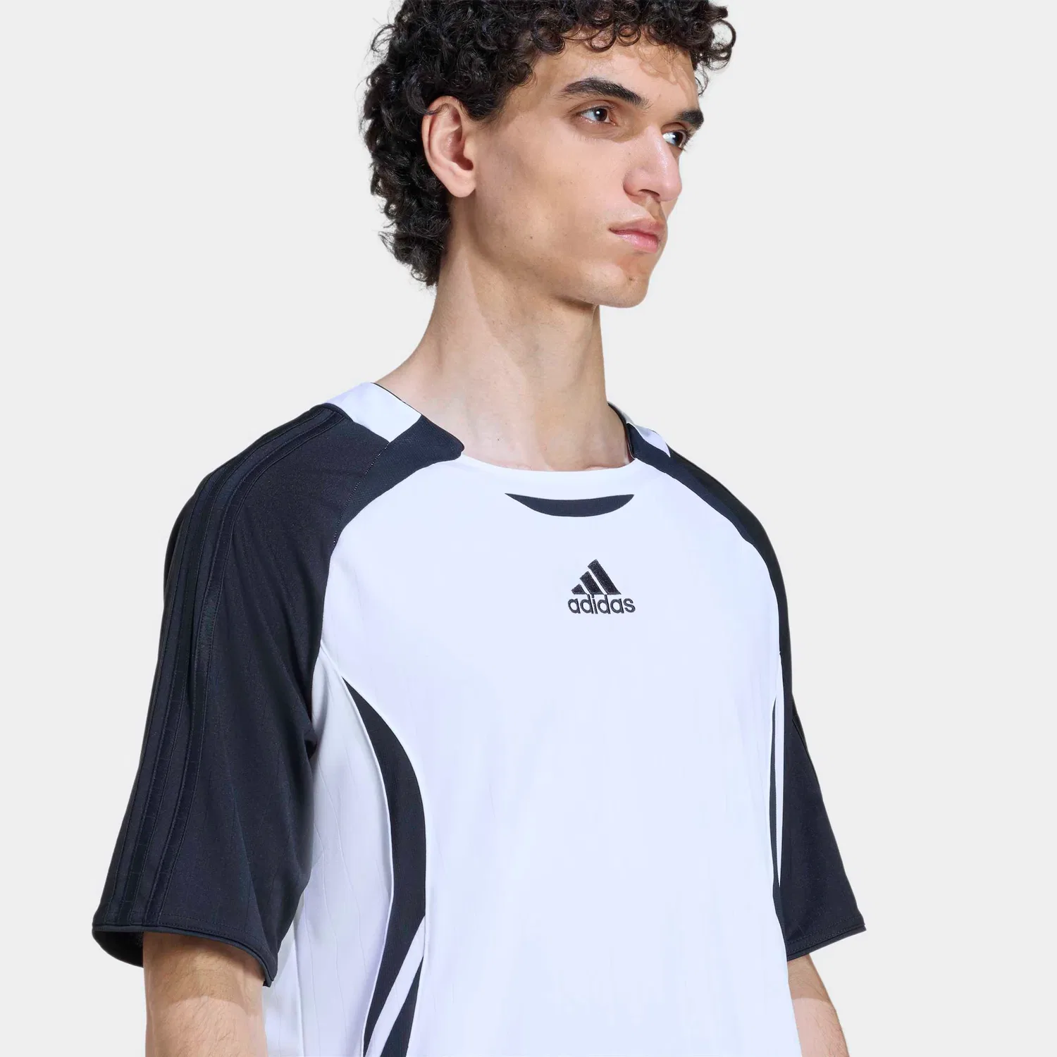 Мужская футболка с принтом в футбольном стиле Adidas Originals, White — фото 3