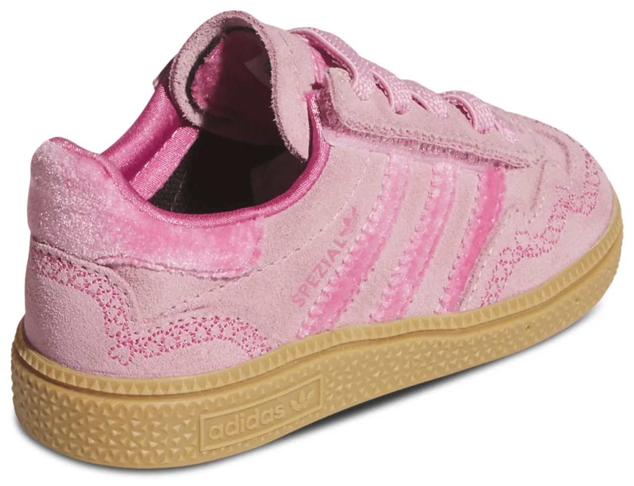 Кроссовки для девочек Handball Spezial Adidas, розовый — фото 2
