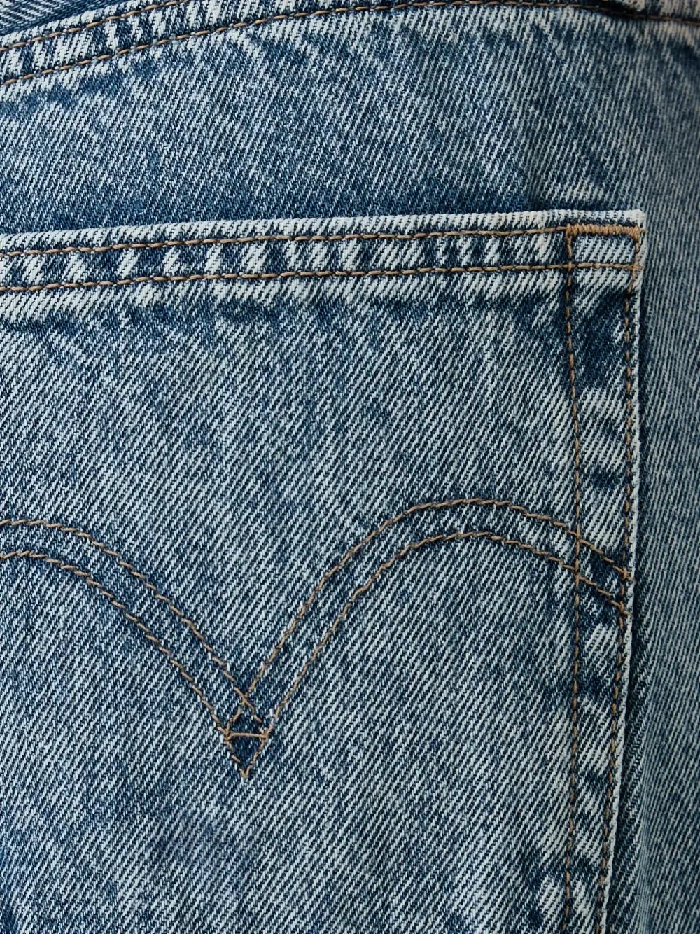 Джинсы Levi's Middy с широкими штанинами, синий — фото 2