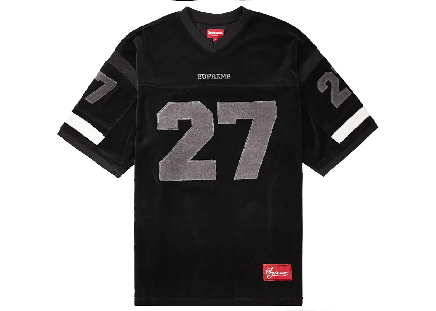 Мужская футбольная джерси Velour Supreme, Black
