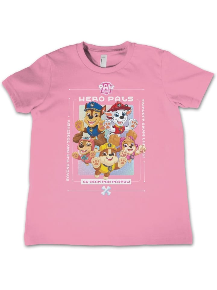 

Футболка Paw Patrol Hero Pals Kids Tee розового цвета Paw Patrol, Розовый, Футболка Paw Patrol Hero Pals Kids Tee розового цвета Paw Patrol