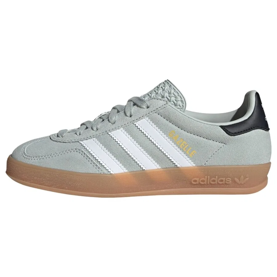 Кроссовки ADIDAS ORIGINALS 'Gazelle Indoor' серого цвета