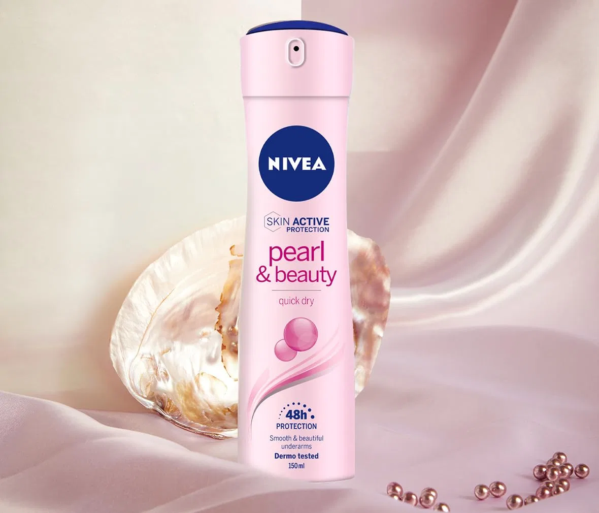 Дезодорант-антиперспирант NIVEA Pearl & Beauty, набор 4х150 мл — фото 4