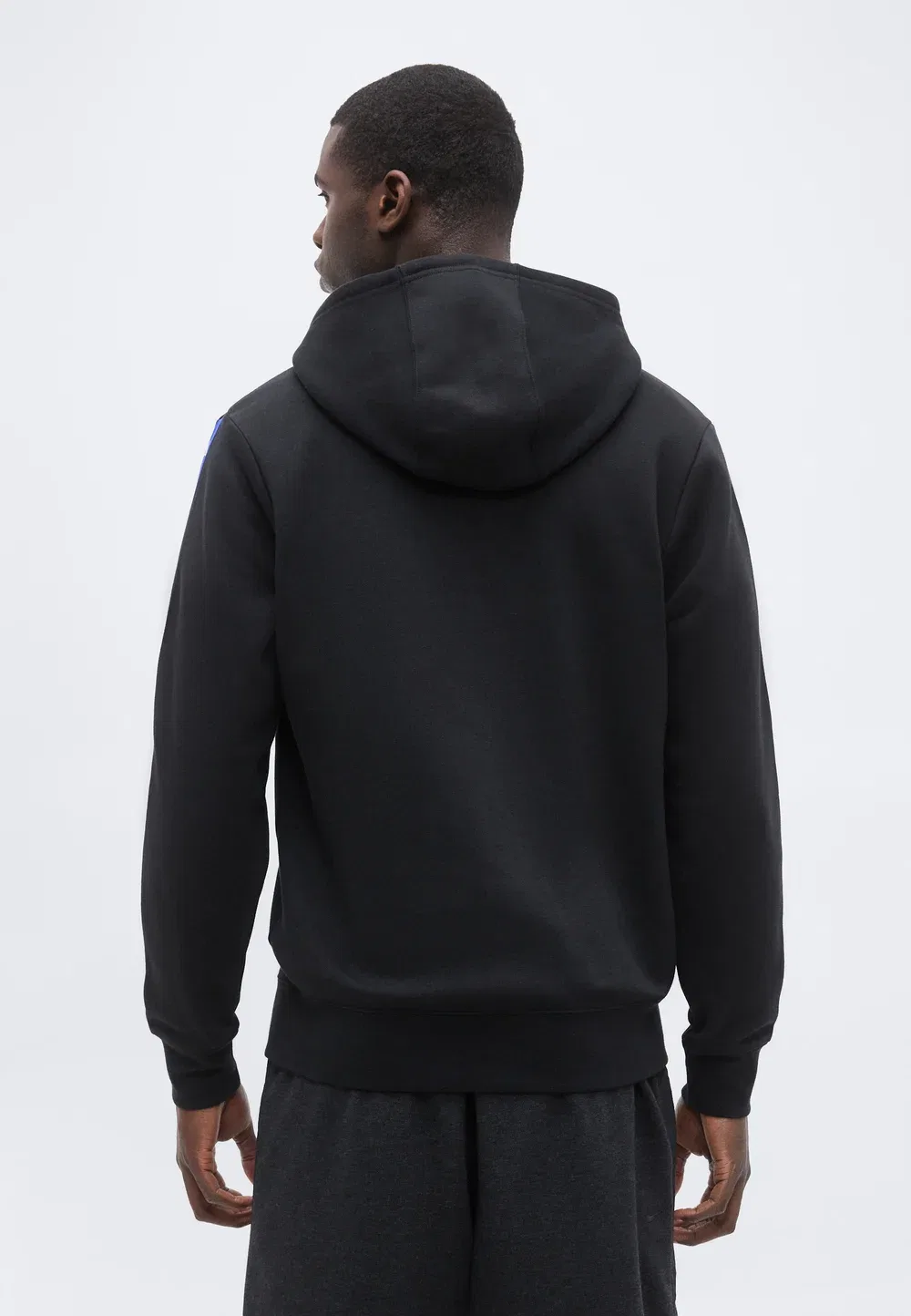 Худи CFC - клубная одежда Nike Performance, Black/Bright Blue — фото 3