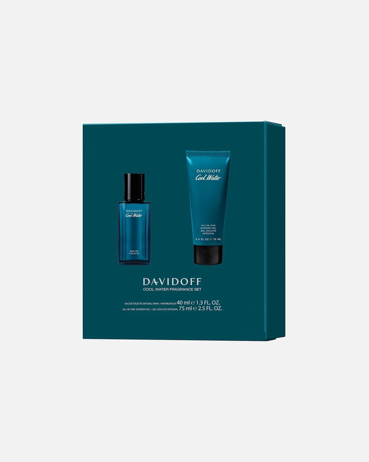 Подарочный набор из двух ароматов Cool Water Man Davidoff, 1 Stück — фото 2