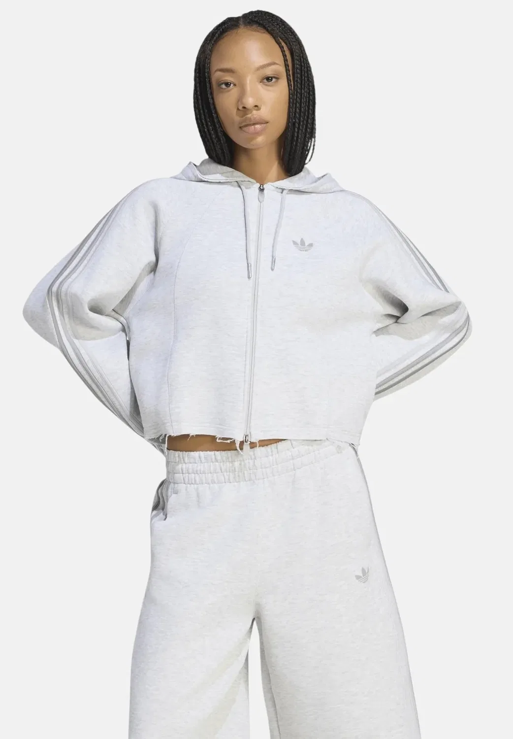 Толстовка Sst 2.0 c с капюшоном и застежкой-молнией Adidas Originals, Grigio