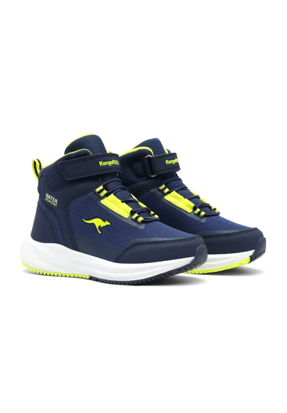 Кроссовки Kinder k-rdk phoenix ev sneaker 10501-000-4435 унисекс - высокие кроссовки Kangaroos, Dk Navy Sulphur Spring — фото 2