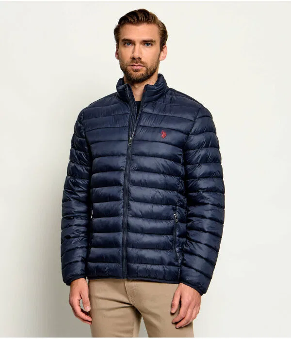 Мужская куртка из нейлона U.S. Polo Assn., Blu Marino