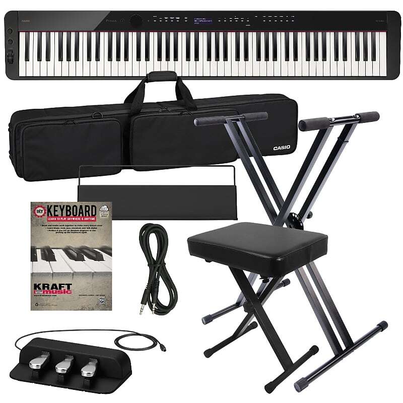 

Цифровое пианино Casio PX-S3100 — черный НАБОР STAGE ESSENTIALS