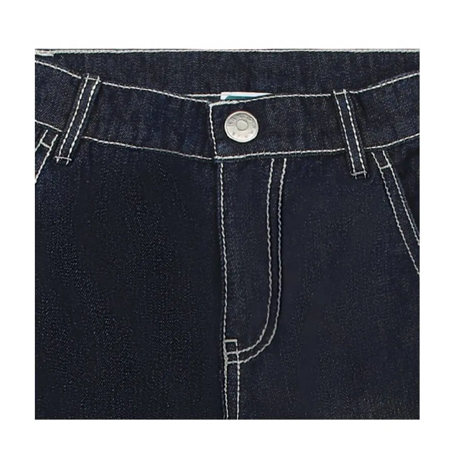 Джинсы с вышитым логотипом Boys Embroidered Logo Denim Jeans Kenzo, Denim Brut — фото 3