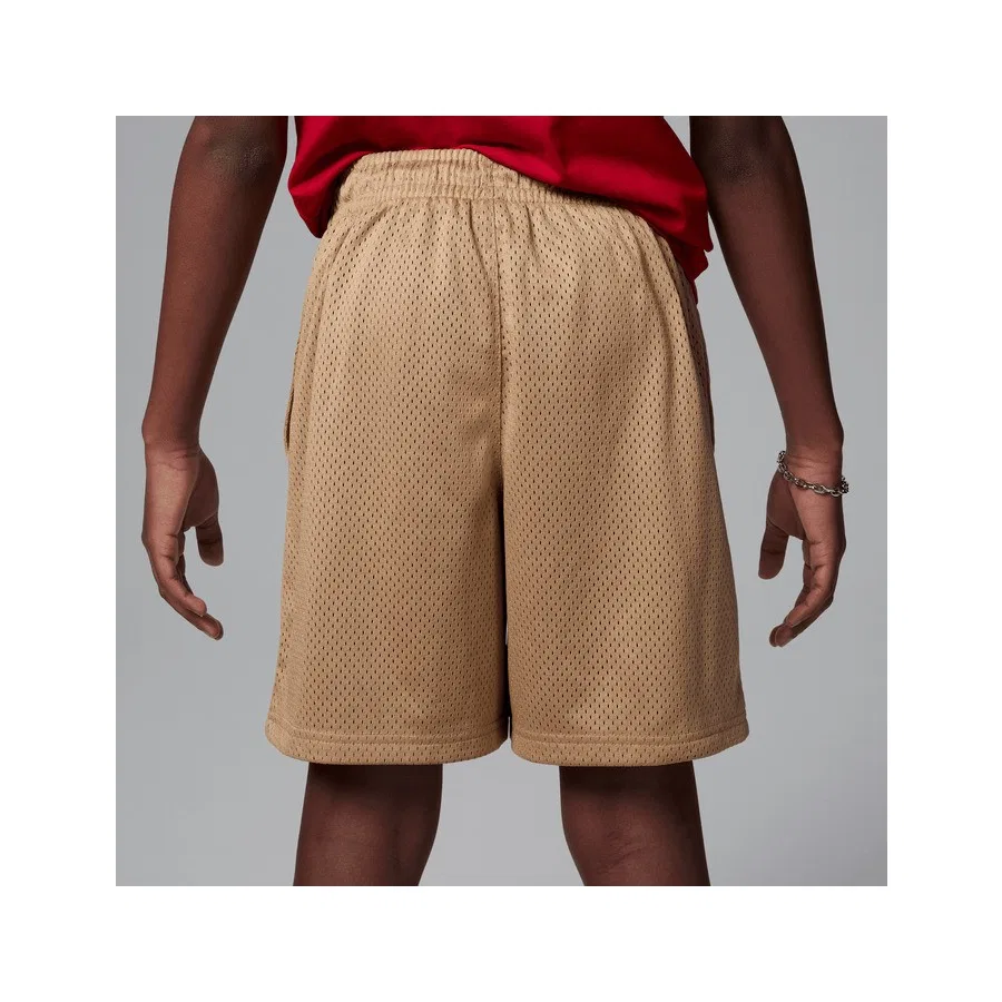 Шорты спортивные с сеткой Jordan Mvp Mesh Short Nike, Кремовый — фото 3