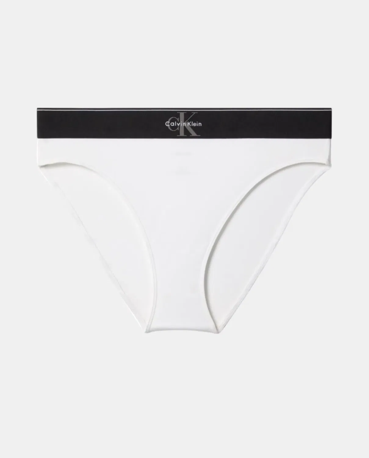 Женские трусы классические высокие Calvin Klein, Blanco — фото 2