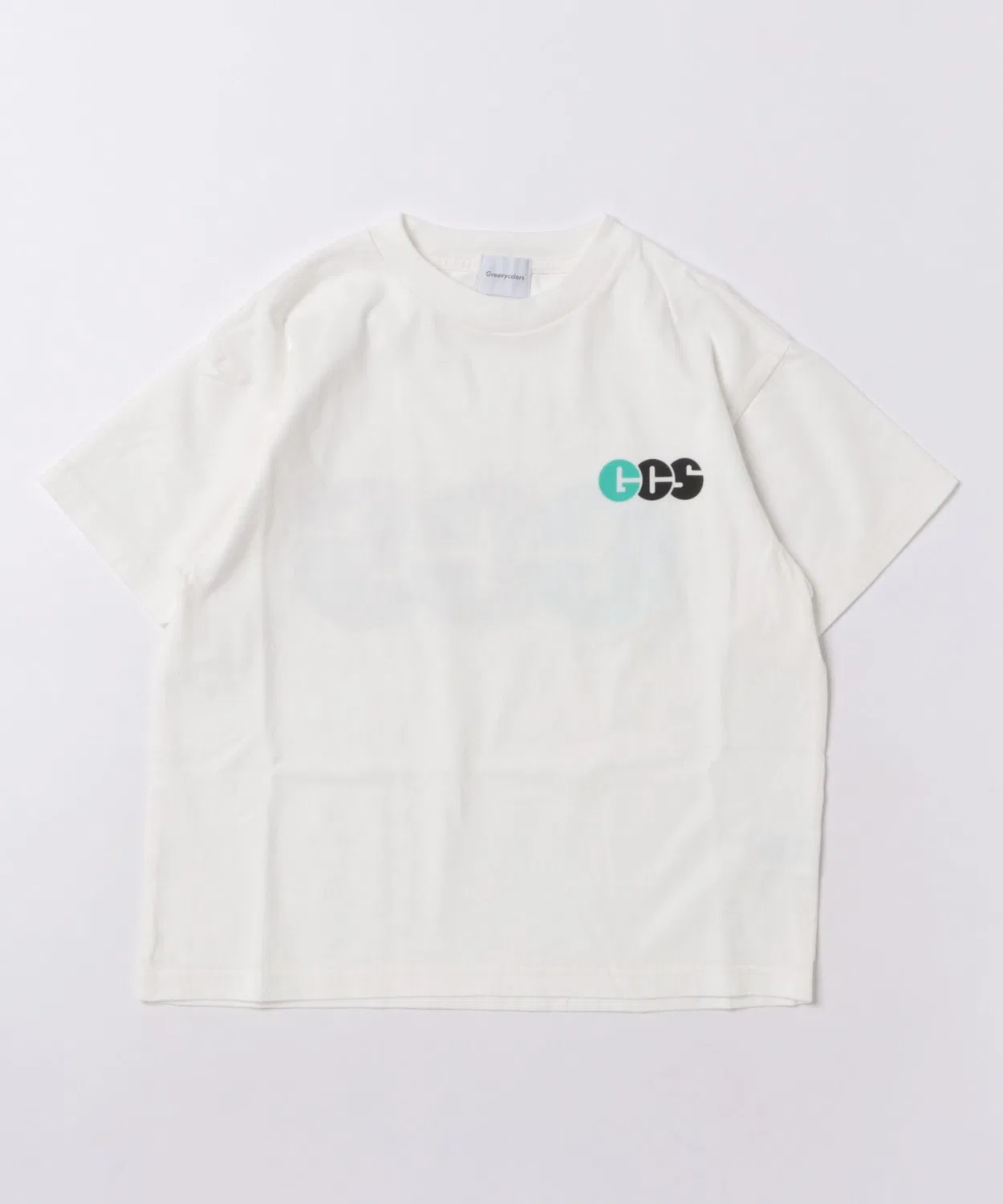 Детская футболка с коротким рукавом GCS Tee GROOVY COLORS, Белый