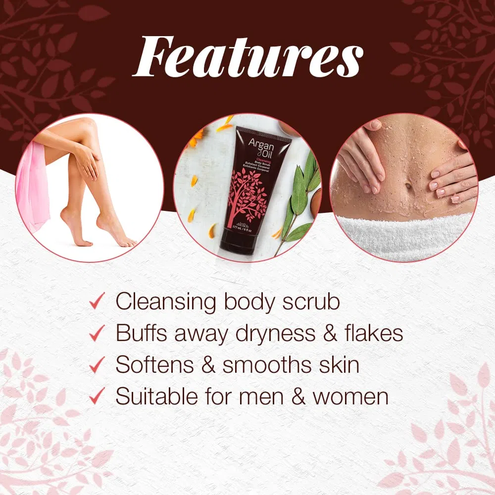 Скраб для тела Argan Oil Cleansing Body Scrub, Body Drench, 177 мл — фото 4