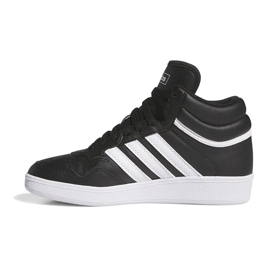 Детские кроссовки с закрытым носком adidas HOOPS 4.0 MID J, Черный — фото 2