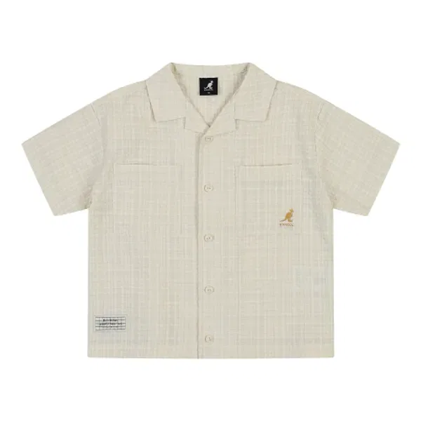 Рубашка с коротким рукавом, sb 0220 Kangol Kids, айвори