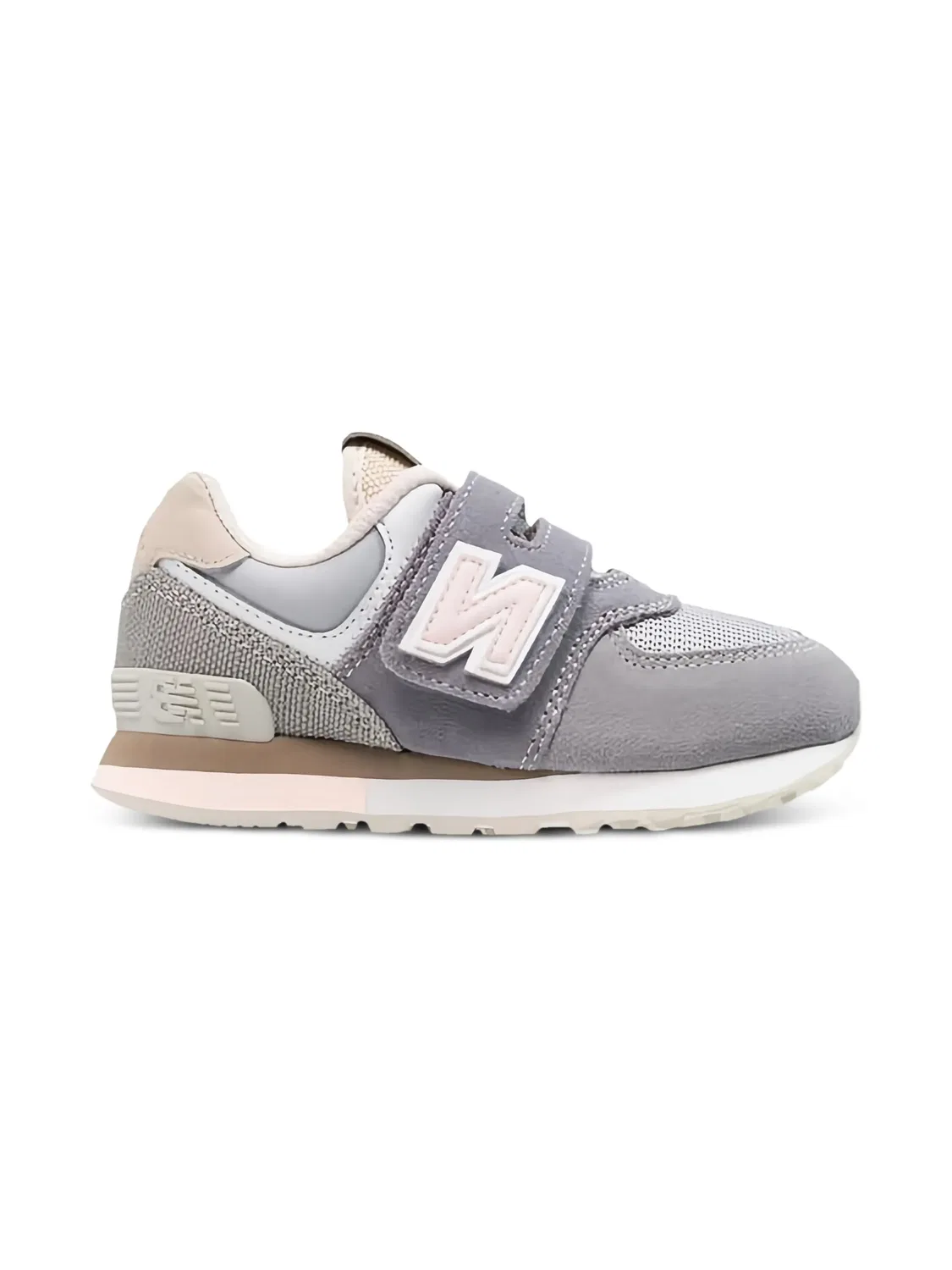 Кроссовки 574 с логотипом New Balance Kids, серый