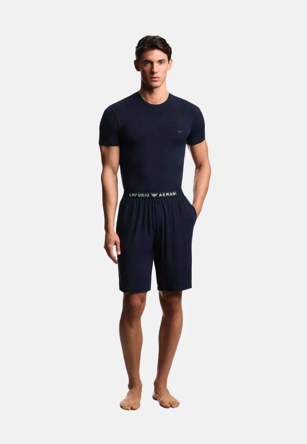 Пижамный комплект Pigiama uomo set - пижамный комплект Emporio Armani, Blu