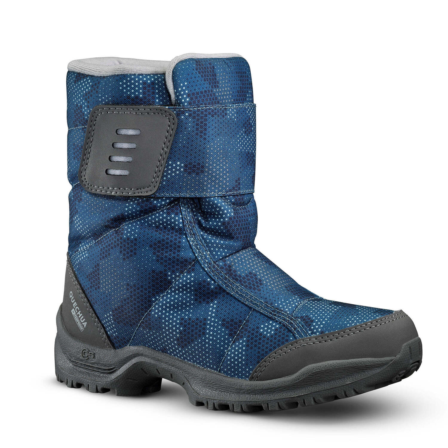 

Сапоги детские SH100 X-WARM Quechua водонепроницаемые, синий