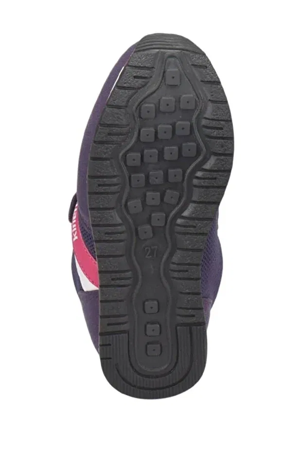 Детские кроссовки для девочек с принтом Kinetix, Purple Fuchsia White — фото 4