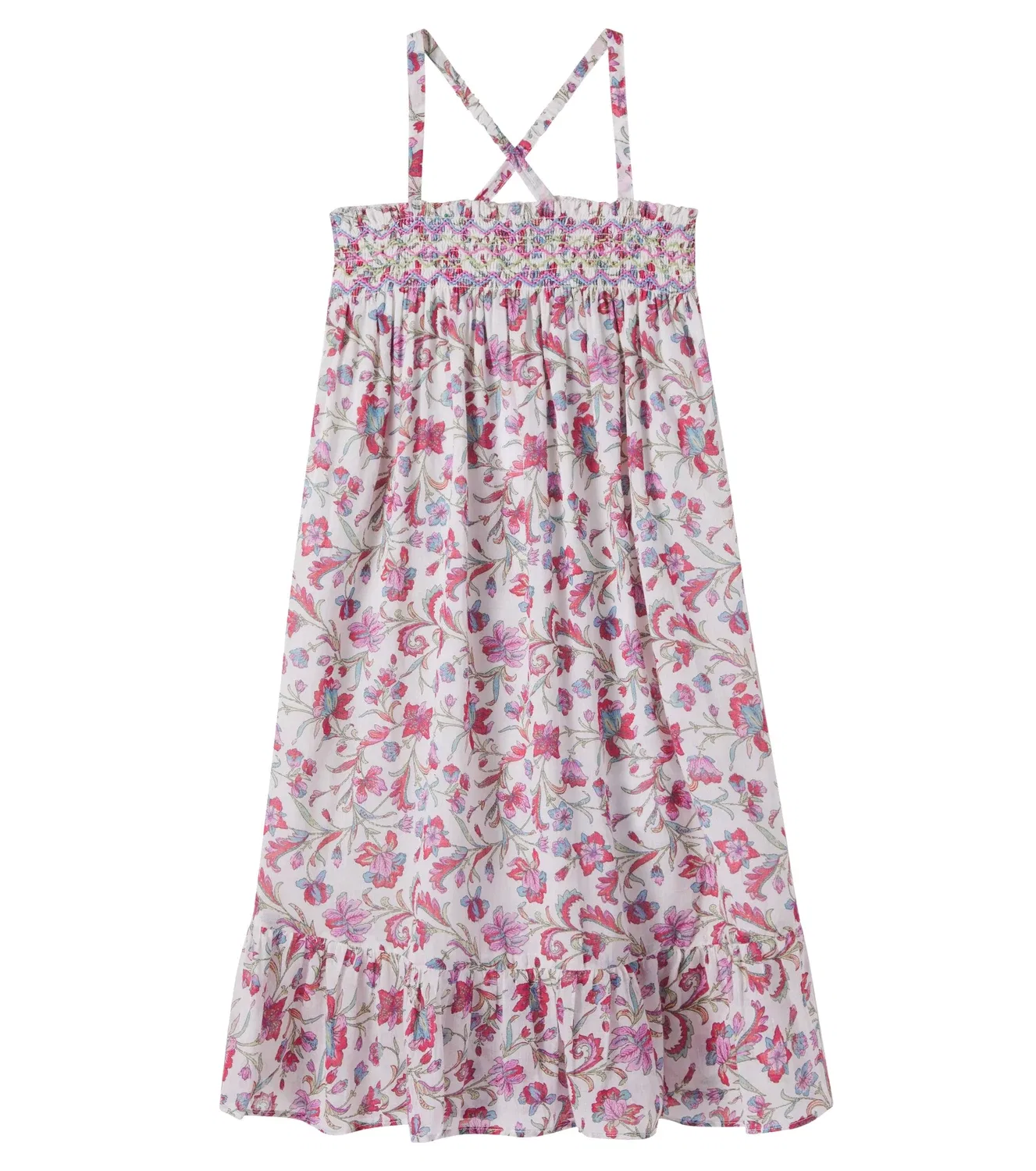 Платье хлопковое Marceline Louise Misha, Cream Floral Haven