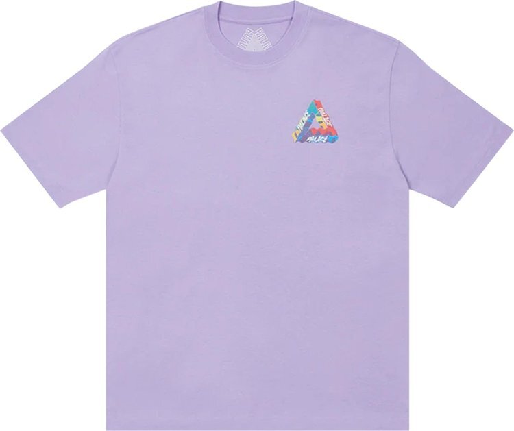 

Футболка Palace Tri-Visions T-Shirt 'Violet', фиолетовый