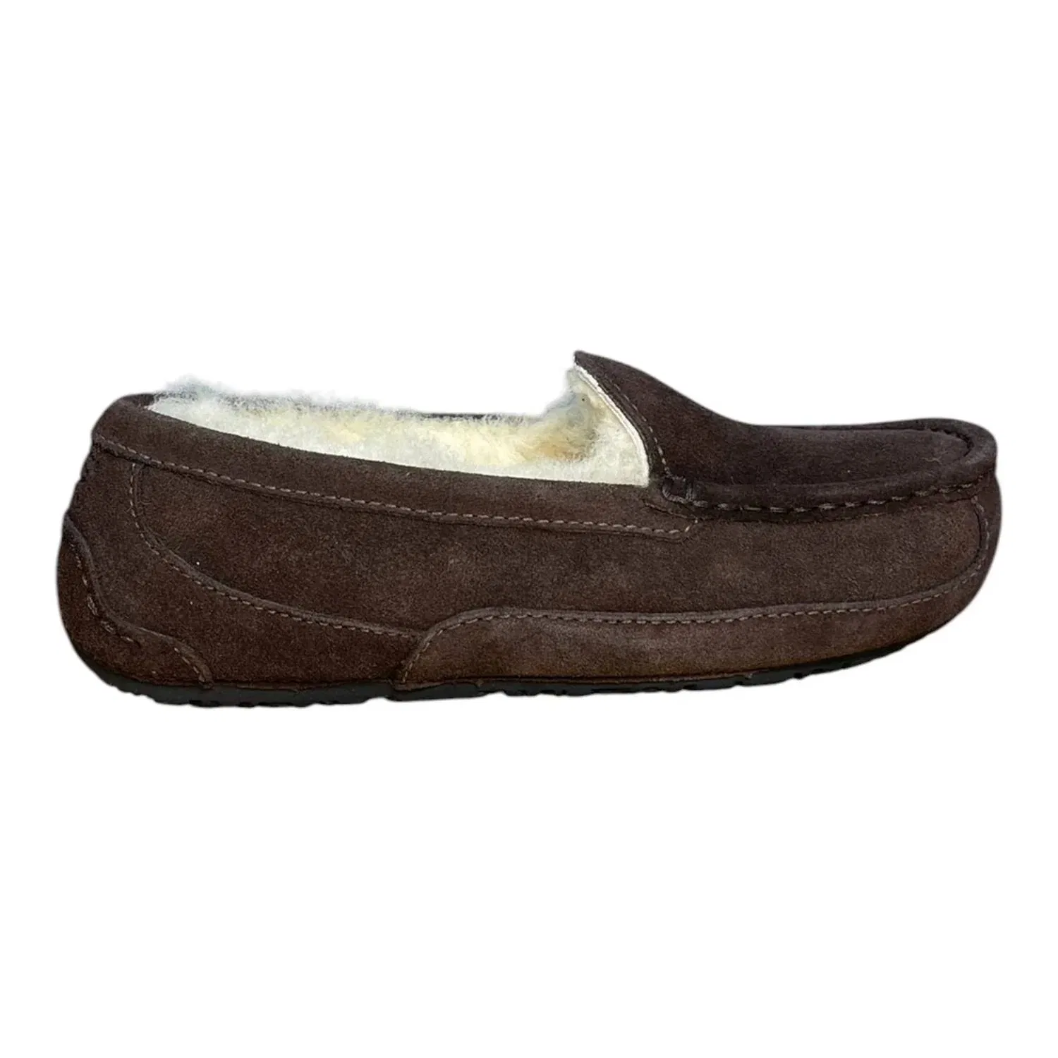 Детские тапочки-мокасины для мальчиков Ascot UGG, Espresso