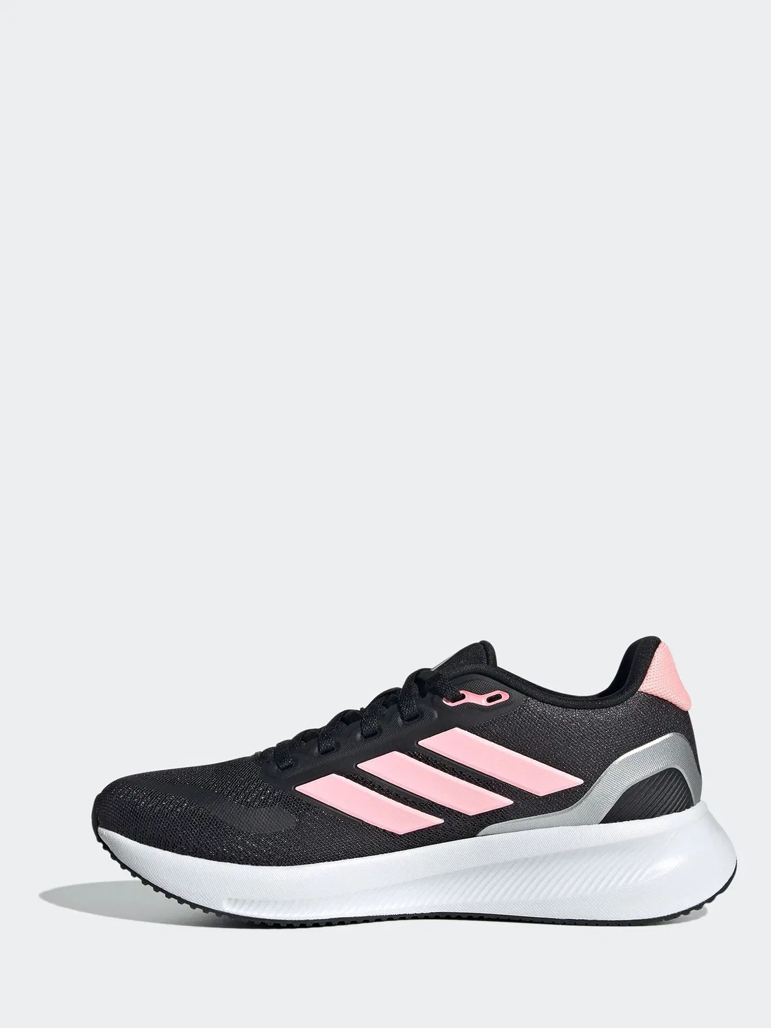 Кроссовки беговые Runfalcon 5 adidas, черный/розовый — фото 2