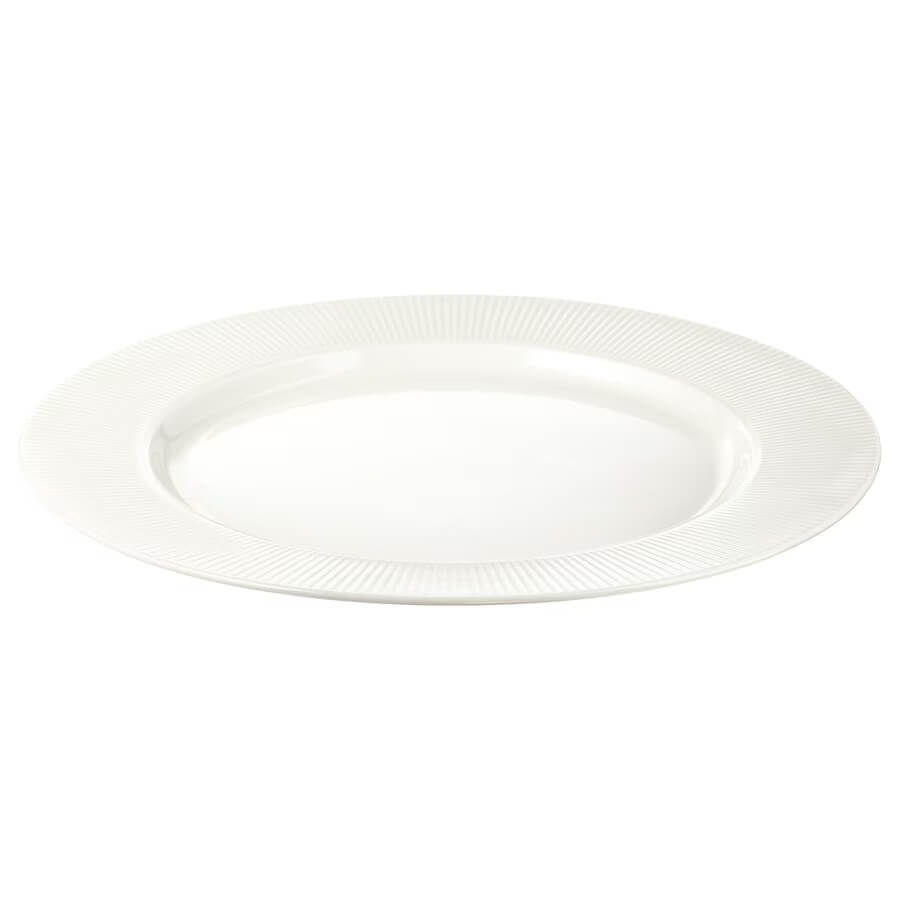 Тарелка Ikea Ofantligt, 28 см, белый