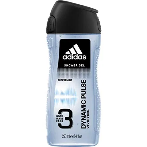 Гель для душа Dynamic Pulse, adidas, набор 6 x 250 мл