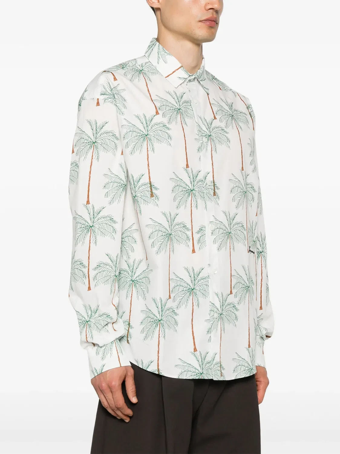 Рубашка La Chemise Simon Jacquemus, белый — фото 4