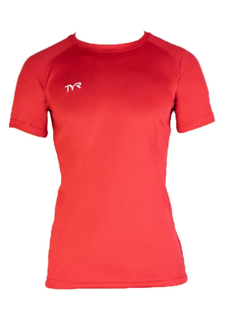 Детская футболка с коротким рукавом TYR Tech Tee Tyr, Rot