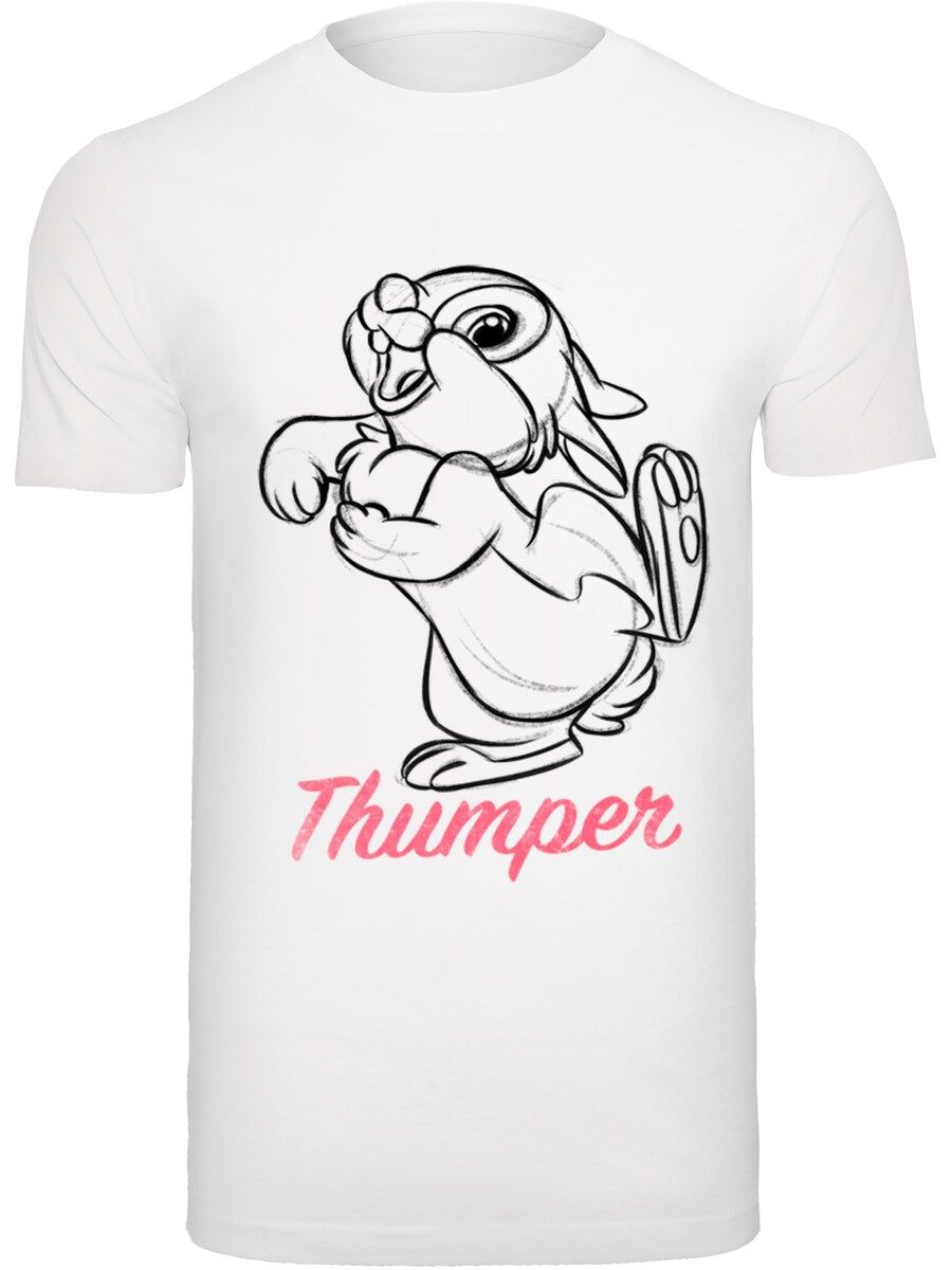 

Классическая футболка F4NT4STIC Shirt Thumper Line Drawing, белый