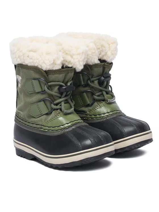 Сноубутсы Yoot Pac Nylon Wp Sorel, зеленый — фото 2